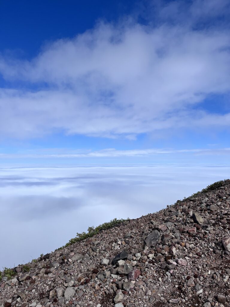 吾妻小富士からみる雲海